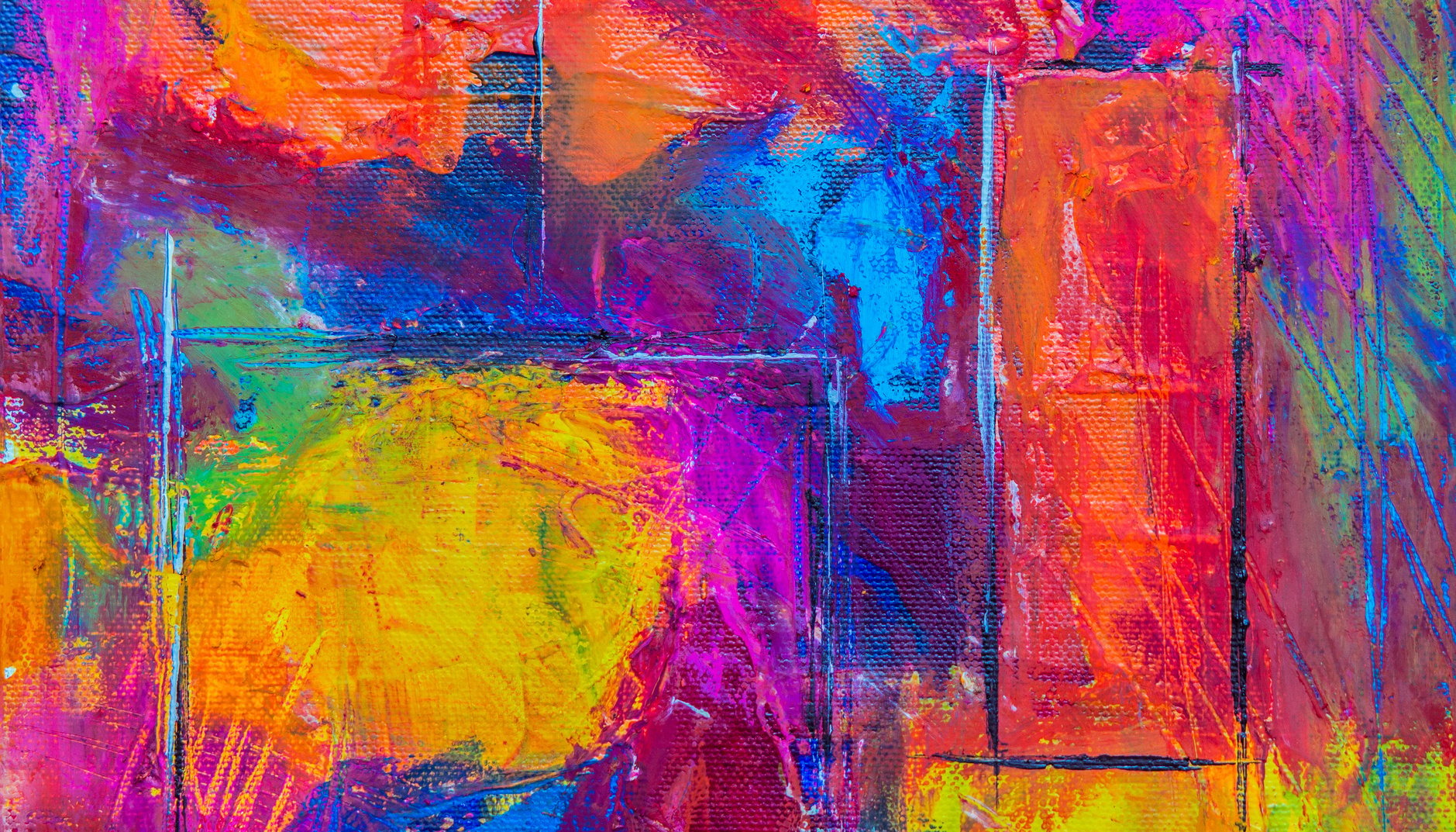 Multicolored Abstract Painting